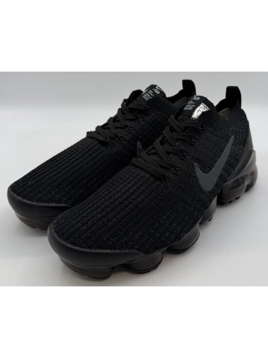 Nike Air Vapormax Flyknit 3 Mens Size 7 Triple Black Running Shoes AJ6900-004 main image 5